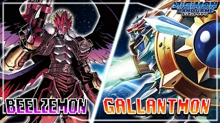 Digimon Card Game : Beelzemon X (Purple) VS Gallantmon X (Red) [BT-12]