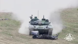 Dny NATO 2015 - tank T-72 a zakončení