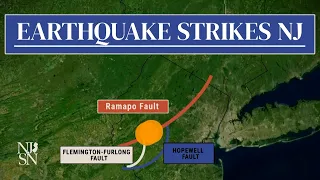 A 4.8 magnitude earthquake rattles New Jersey, East Coast