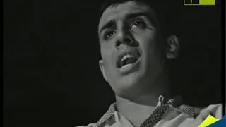 1962:  Adriano Celentano  canta "Pregherò"  video dalla trasmissione TV Alta pressione