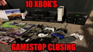 FOUND 10 XBOX'S DUMPSTER DIVING GAMESTOP! GAMESTOP CLOSING DUMPSTER DIVE CLEAN OUT!!!