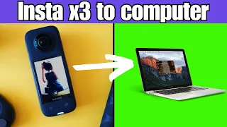 Insta360 X3 - How to Transfer file insta x3 to computer 2024