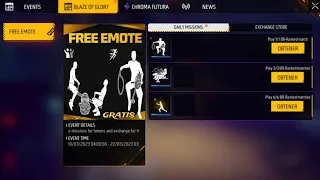 🎃 NUEVOS EMOTES GRATIS NUEVA ACTUALIZACIÓN 🎁 EN FREE FIRE LATAM