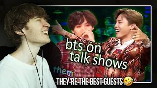 THEY'RE THE BEST GUESTS! (BTS being BTS on talk shows | Reaction/Review)