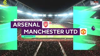 PES 2021 | Arsenal VS Manchester United | England Premier League 2021/2022 | Game Play Pes 2021