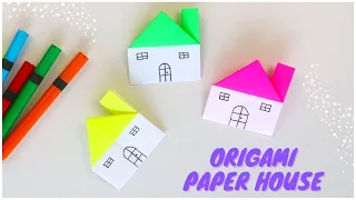 Origami House with Chimney