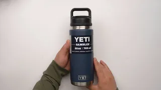 Review: YETI Rambler 26 oz Bottle, a great GYM water bottle!