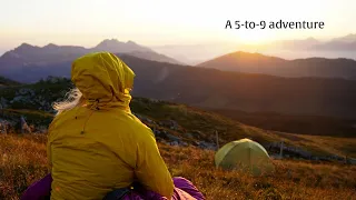 Wild camping: A 5-to-9 Adventure | Switzerland