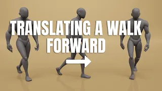 How to Easily Translate a Walk Cycle Forward | Maya Animation Tip