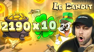 I got the CRAZIEST POT & 10x CLOVER EVER on LE BANDIT!! - MASSIVE WIN SESSION!! (Bonus Buys)