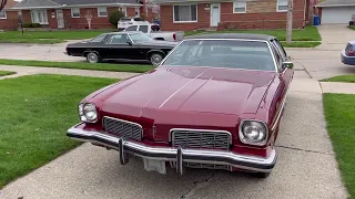 “Olds” Friends: 1973 Oldsmobile Cutlass & 1975 Oldsmobile Delta 88 Royale