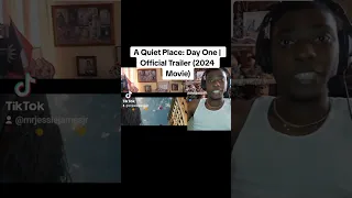 A Quiet Place: Day One | Official Trailer (2024 Movie) #trailer #reaction #aquietplace #netflix #yt