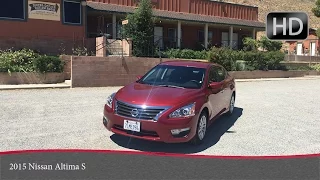 2015 Nissan Altima S test drive/ обзор Ниссан Алтима