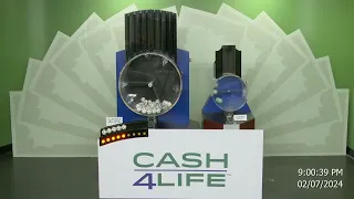 Cash4Life Drawing 02-07-2024