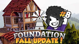 Building the New Tavern - Foundation Early Access Gameplay - Ep 8