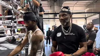 Broner in camp for Blair the flair