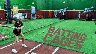 Batting Cages for Beginners ⚾ #battingcages #baseball #homerun