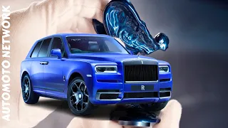 Unveiling the Rolls Royce Black Badge Cullinan 'Blue Shadow': A Journey to Celestial Luxury.