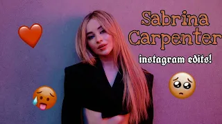 Sabrina Carpenter Instagram Edits!