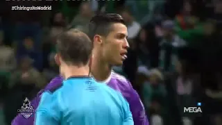 Cristiano Ronaldo Sad Reaction To Gareth Bale Injury Sporting Vs Real Madrid 1-2 Ucl