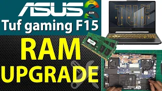 How to Upgrade RAM on Asus Tuf Gaming F15 FX506H Laptop - Step-by-Step 💻