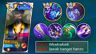 Cara Hanzo Bantai Musuh Dengan Rotasi Farming Terbaik Dan Build Tersakit Hanzo - Mobile Legends