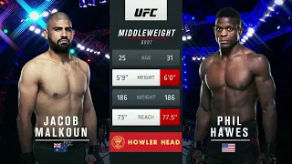 UFC 254: Hawes vs. Malkoun (Full Fight Highlights)