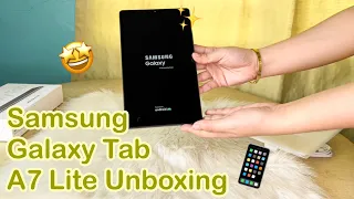 Samsung Galaxy Tab A7 Lite Unboxing📱 | Yamyam Cabaron