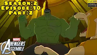 Avengers Assemble S02 | E10 Back To The Learning Hall | P02 In Hindi | #MarvelDevilsKing