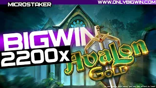 BIG WIN - Avalon Gold by #elkstudios - 2200x - SuperBonus buy