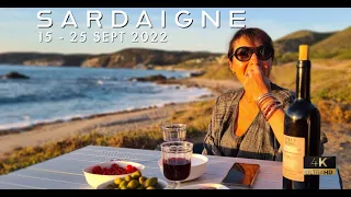 Tour de Sardaigne en van du 15 au 25 septembre 2022. Sardinia tour 2022