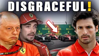 Ferrari Destroys Charles & Carlos After Silly Chinese GP!