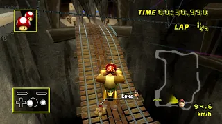 【MKW WR】 Wario's Gold Mine (No Glitch) - 1:50.137 - Logan