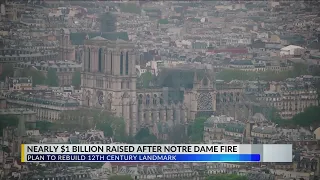 Almost $1 Billion Given to Rebuild Notre Dame After Devastating Fire