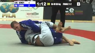 D. Dimopoulos (GRE) Vs J. Loska (POL) - GI -66kg - Fila European 2012