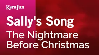 Sally's Song - The Nightmare Before Christmas | Karaoke Version | KaraFun