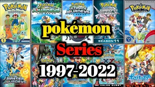 Pokémon All Series 1997-2022 | Pokemon Season 1 to 26 ||