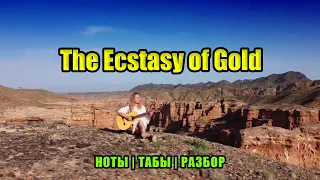 The Ecstasy of Gold - Эннио Морриконе | На гитаре | Ноты Табы | Подробный разбор