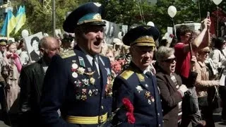 Kiev celebrates the 71st anniversary of the defeat over Nazis