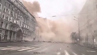 Ракетно бомбовые удары по городам Украины // WAR IN UA