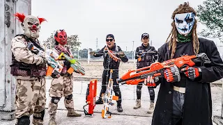 LTT Films : Patrol Police S.E.A.L X Nerf Guns Fight Crime Group Grakk Mask Infinity War