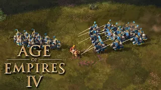 AoE 4 - The Holy Roman Empire Skirmish (No Commentary)