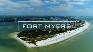 Fort Myers / Fort Myers Beach, Florida | 4K Drone Video