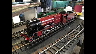 Gauge 1 Live Steam - and Diesel - East Anglia Group January 2nd 2022.