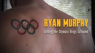 Cal Men's Swimming: Ryan Murphy gets his Olympic rings tattoo