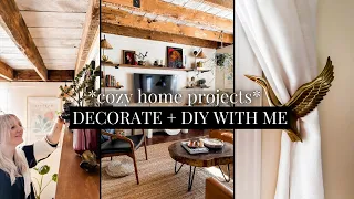 a cozy week of diy projects & decorating ✨ | DECORATE W/ ME | DIY Danie