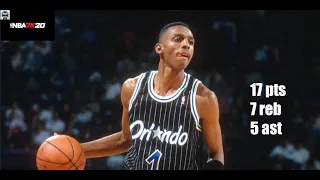 Penny Hardaway vs Knicks 1993-94 Season 17pts 7 reb 5ast