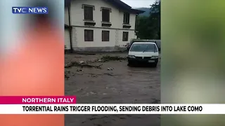 Torrential Rains Trigger Flooding In Northern Italy