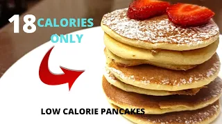 Low calorie pancakes l low calorie breakfast recipe l Low calorie dessert l Protein pancakeslDessert