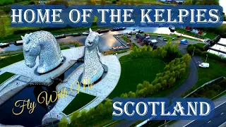 Experience Scotland's Majestic Landscapes at The Helix: Home of The Kelpies Falkirk DJI Mini2